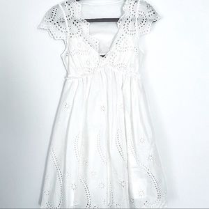 BCBG Eyelet Dress